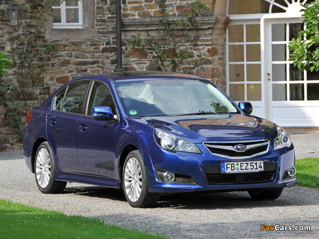Subaru Legacy (BM) 2009–12 wallpapers (640 x 480)