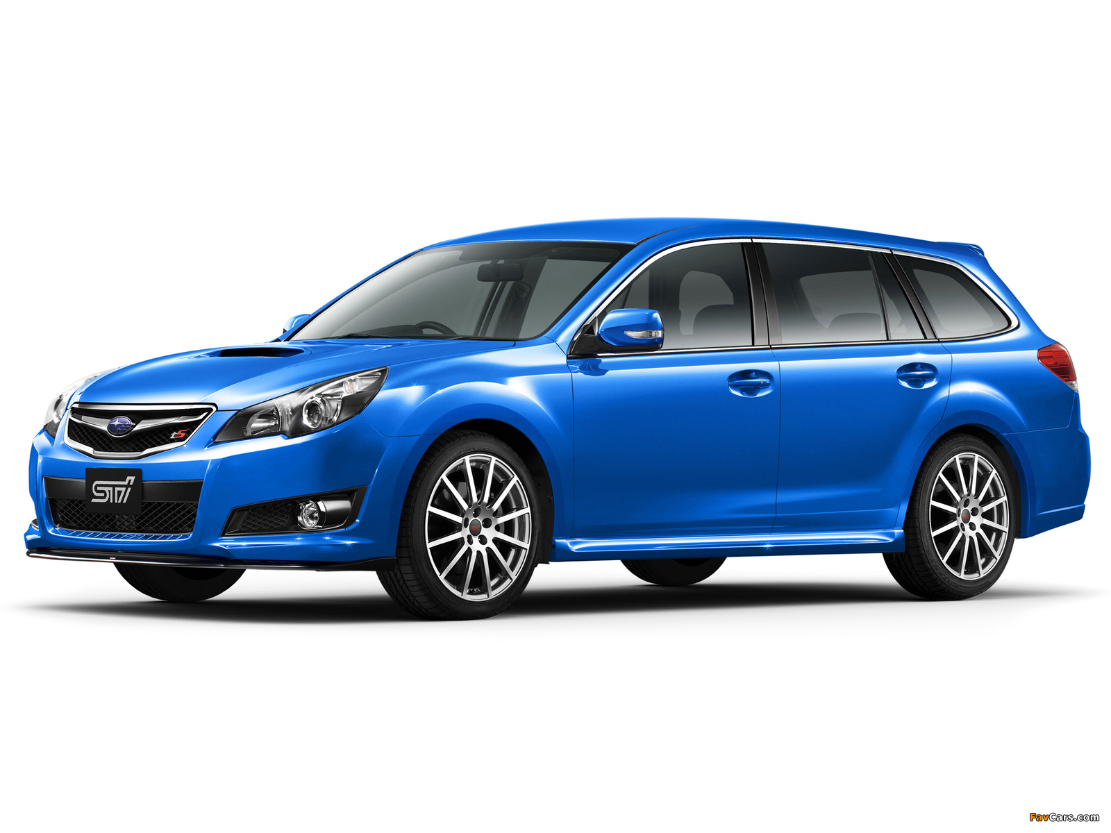 Subaru Legacy 2.5 GT tS STi Touring Wagon (BR) 2010–12 pictures (1600 x 1200)