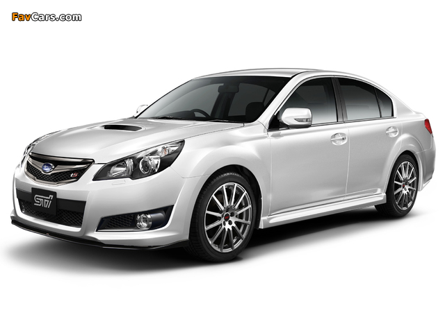 Subaru Legacy B4 2.5 GT tS STi (BM) 2010–12 pictures (640 x 480)