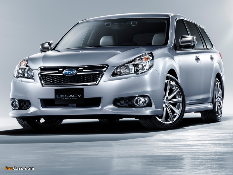 Subaru Legacy 2.5i-S Touring Wagon (BR) 2012 images (800 x 600)