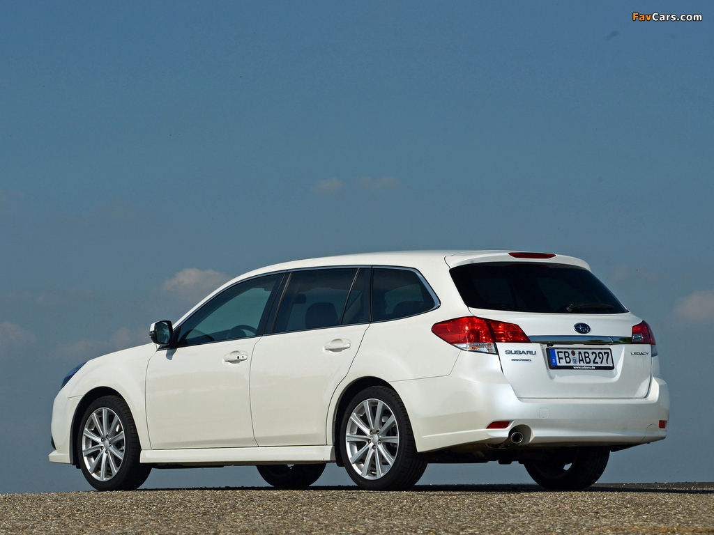 Subaru Legacy Wagon 2.5i (BR) 2012 pictures (1024 x 768)