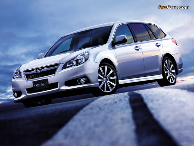 Subaru Legacy 2.5i-S Touring Wagon (BR) 2012 pictures (640 x 480)