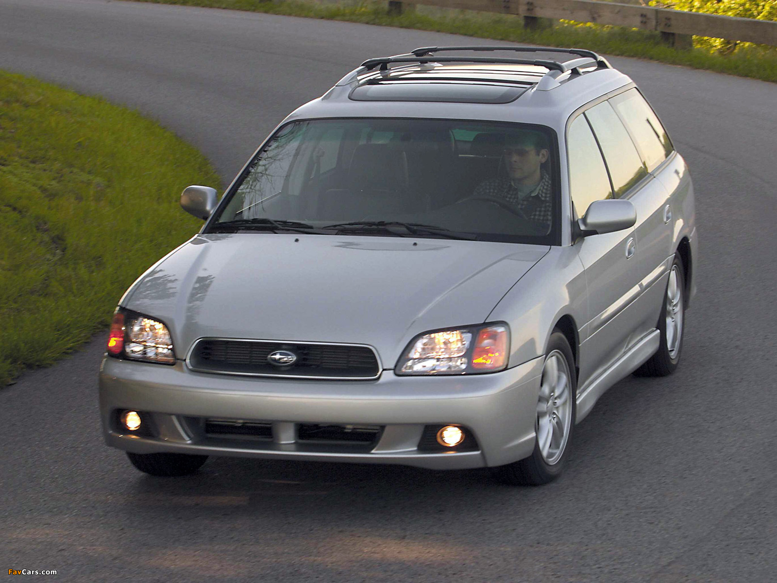 Subaru Legacy 2.5i Station Wagon US-spec (BE,BH) 1998–2003 wallpapers (1600 x 1200)