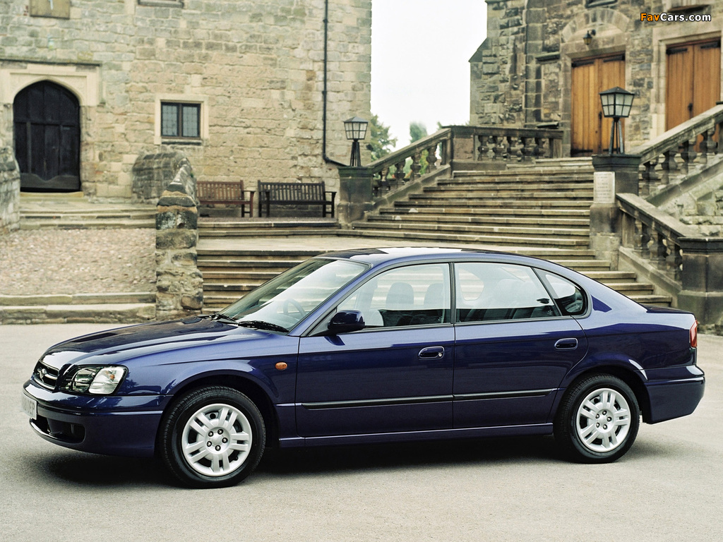 Subaru Legacy UK-spec (BE,BH) 1998–2003 wallpapers (1024 x 768)