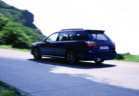 Subaru Legacy B4 Blitzen Touring Wagon (BE,BH) 2001–03 wallpapers