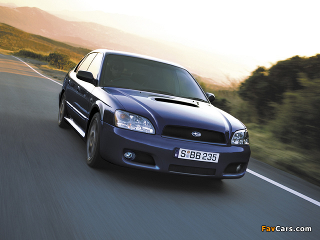 Subaru Legacy B4 Blitzen (BE,BH) 2001–03 wallpapers (640 x 480)