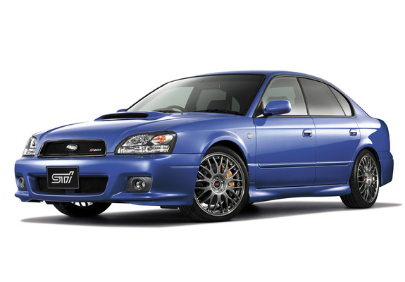 Subaru Legacy STi S401 (BE,BH) 2002 wallpapers