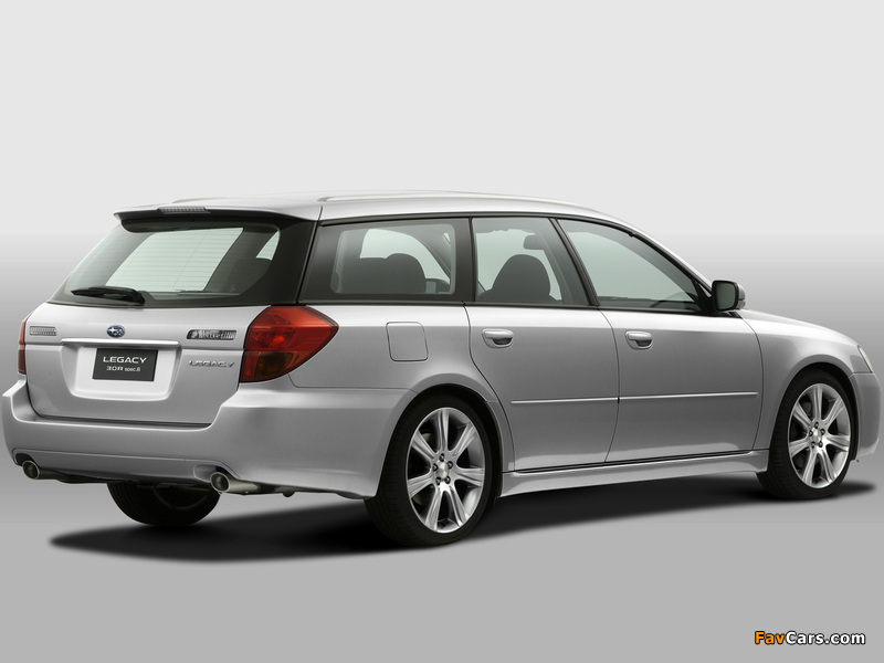 Subaru Legacy 3.0R spec.B Station Wagon 2003–06 wallpapers (800 x 600)