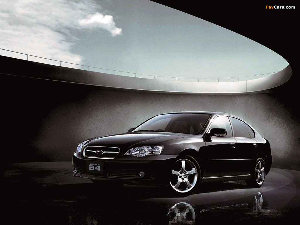 Subaru Legacy B4 2003–06 wallpapers (1024 x 768)