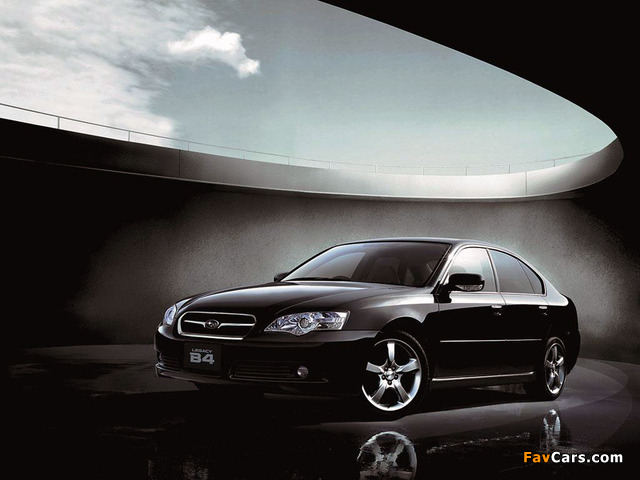 Subaru Legacy B4 2003–06 wallpapers (640 x 480)