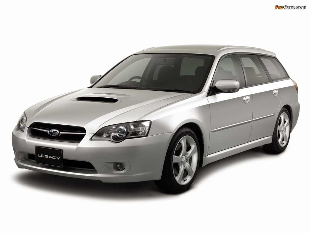 Subaru Legacy 2.0 GT Touring Wagon 2003–06 wallpapers (1024 x 768)