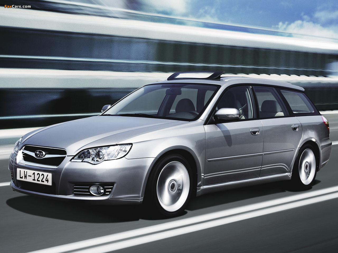 Subaru Legacy 3.0R Station Wagon 2006–09 wallpapers (1280 x 960)