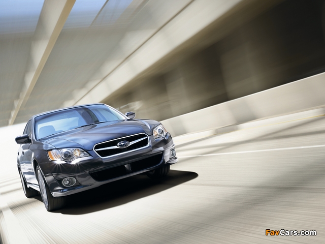 Subaru Legacy 2.5 GT 2006–09 wallpapers (640 x 480)