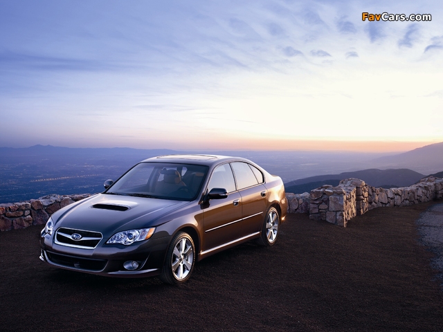 Subaru Legacy 2.5 GT 2006–09 wallpapers (640 x 480)