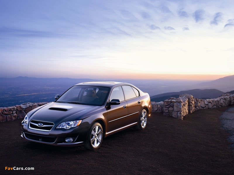 Subaru Legacy 2.5 GT 2006–09 wallpapers (800 x 600)