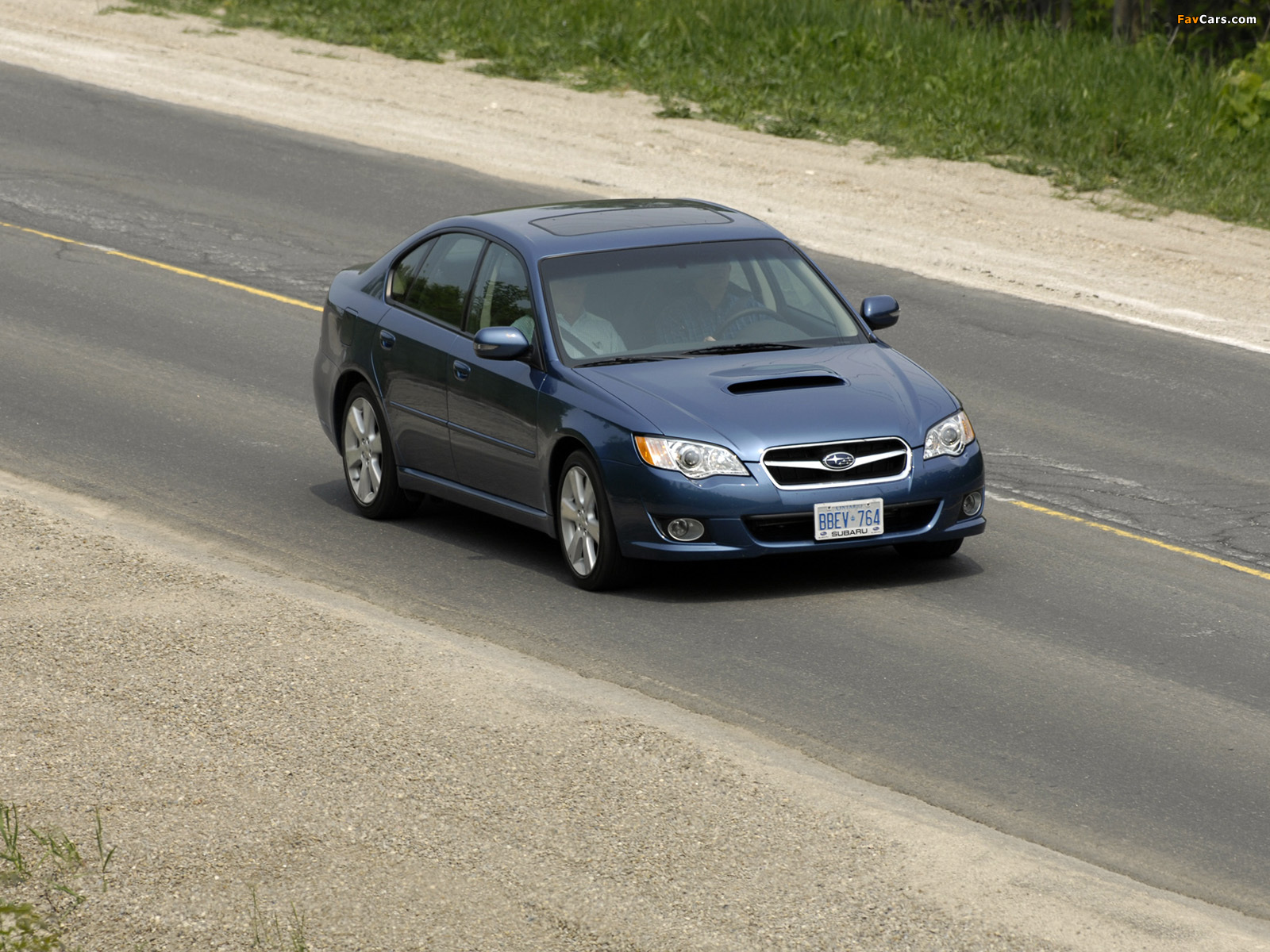 Subaru Legacy 2.5 GT 2006–09 wallpapers (1600 x 1200)