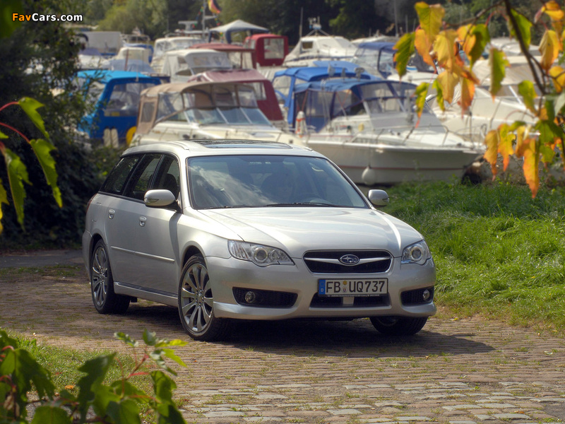 Subaru Legacy 3.0R spec.B Station Wagon 2007–09 wallpapers (800 x 600)