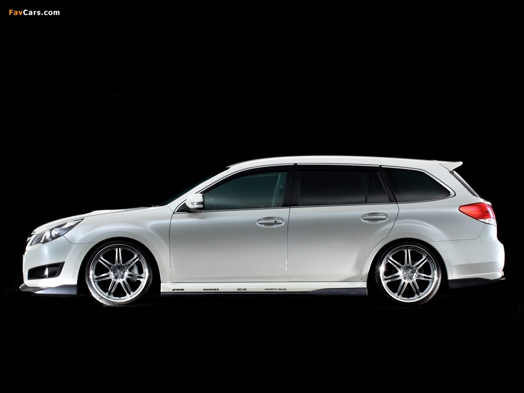 DAMD Subaru Legacy Touring Wagon 2009 wallpapers (1024 x 768)