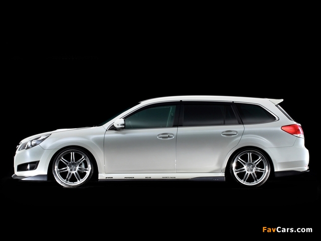 DAMD Subaru Legacy Touring Wagon 2009 wallpapers (640 x 480)