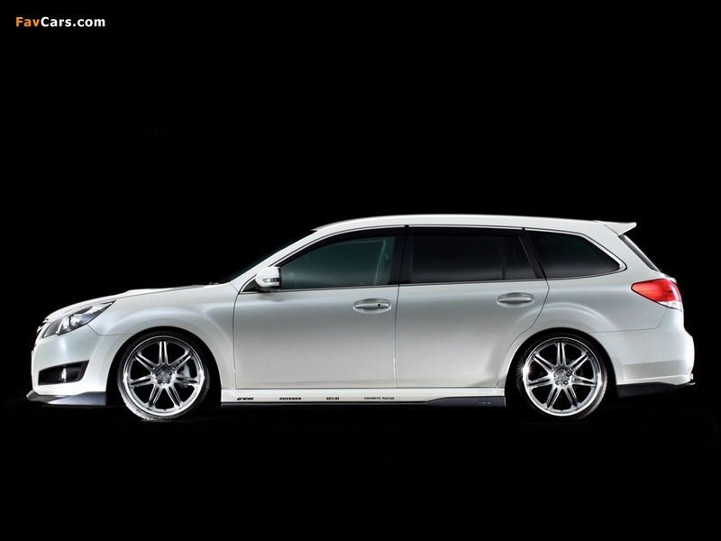 DAMD Subaru Legacy Touring Wagon 2009 wallpapers (800 x 600)