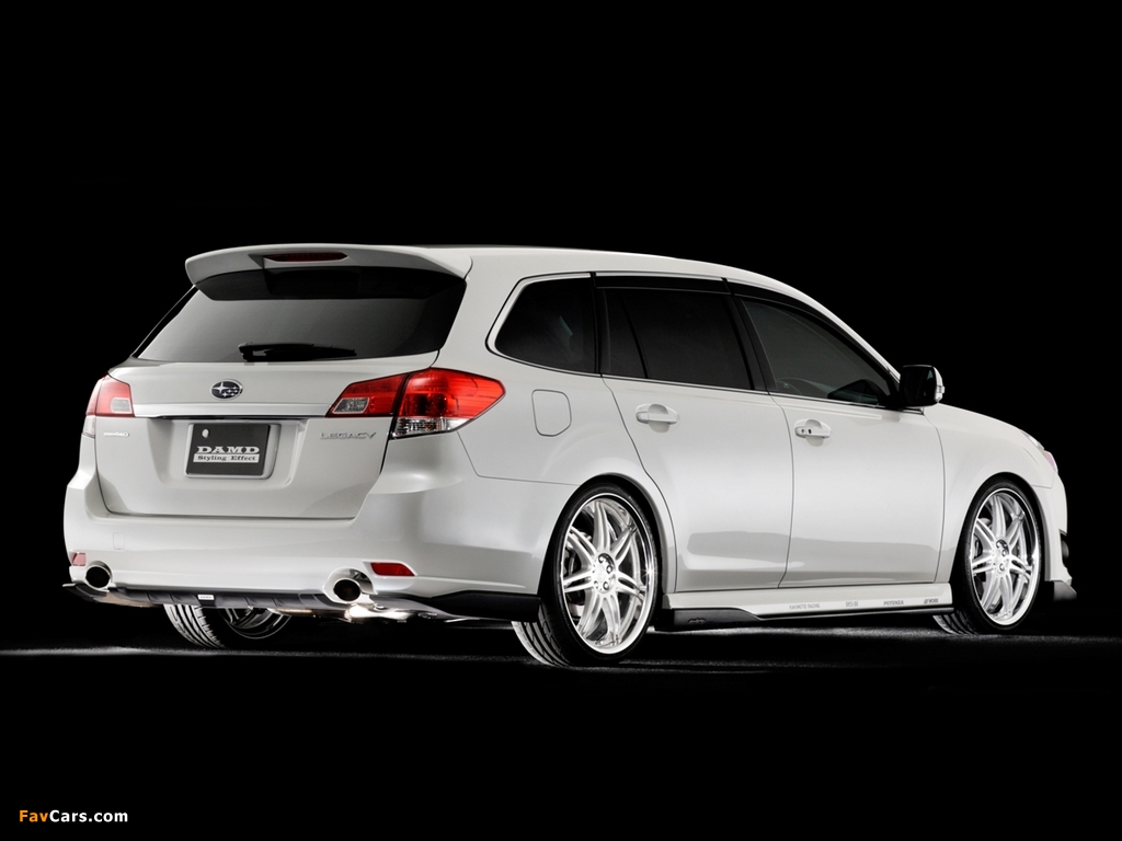 DAMD Subaru Legacy Touring Wagon 2009 wallpapers (1024 x 768)