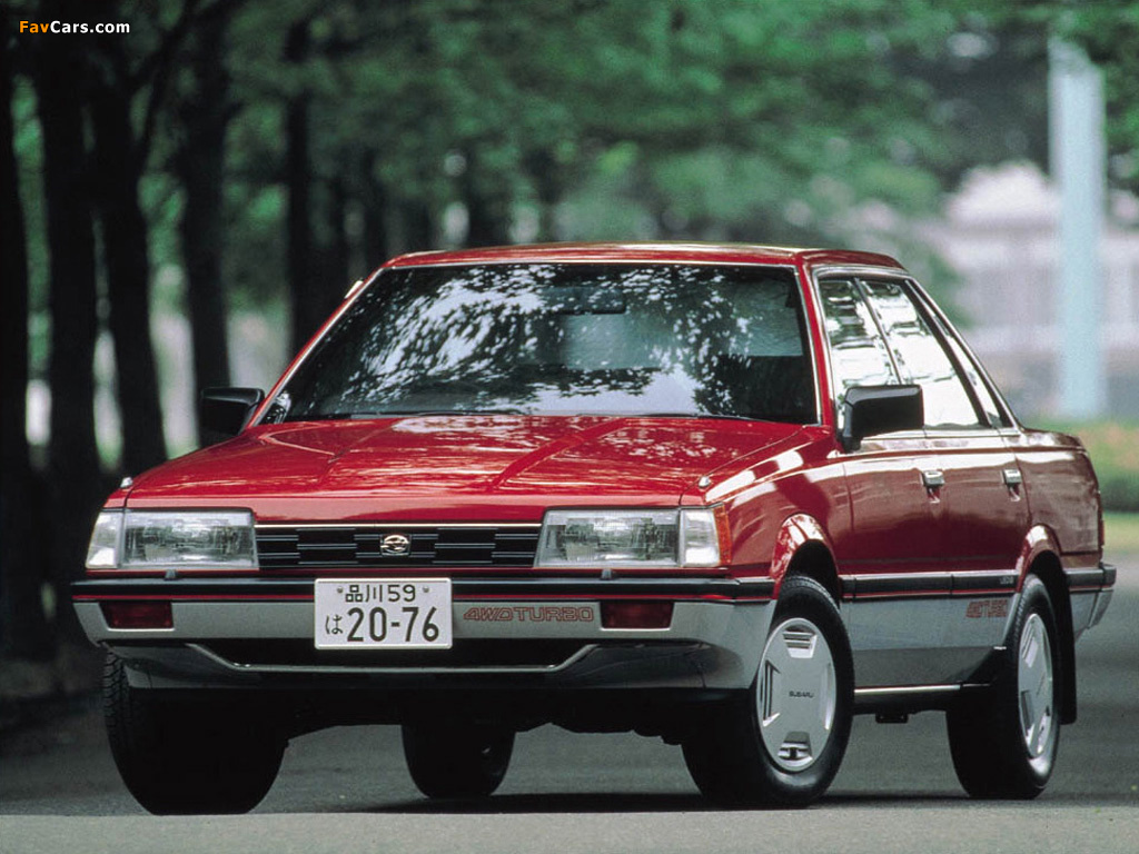 Pictures of Subaru Leone 4WD 1.8 GT Turbo (AA7) 1984–86 (1024 x 768)