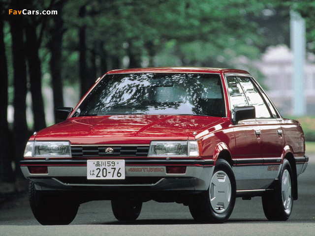 Pictures of Subaru Leone 4WD 1.8 GT Turbo (AA7) 1984–86 (640 x 480)