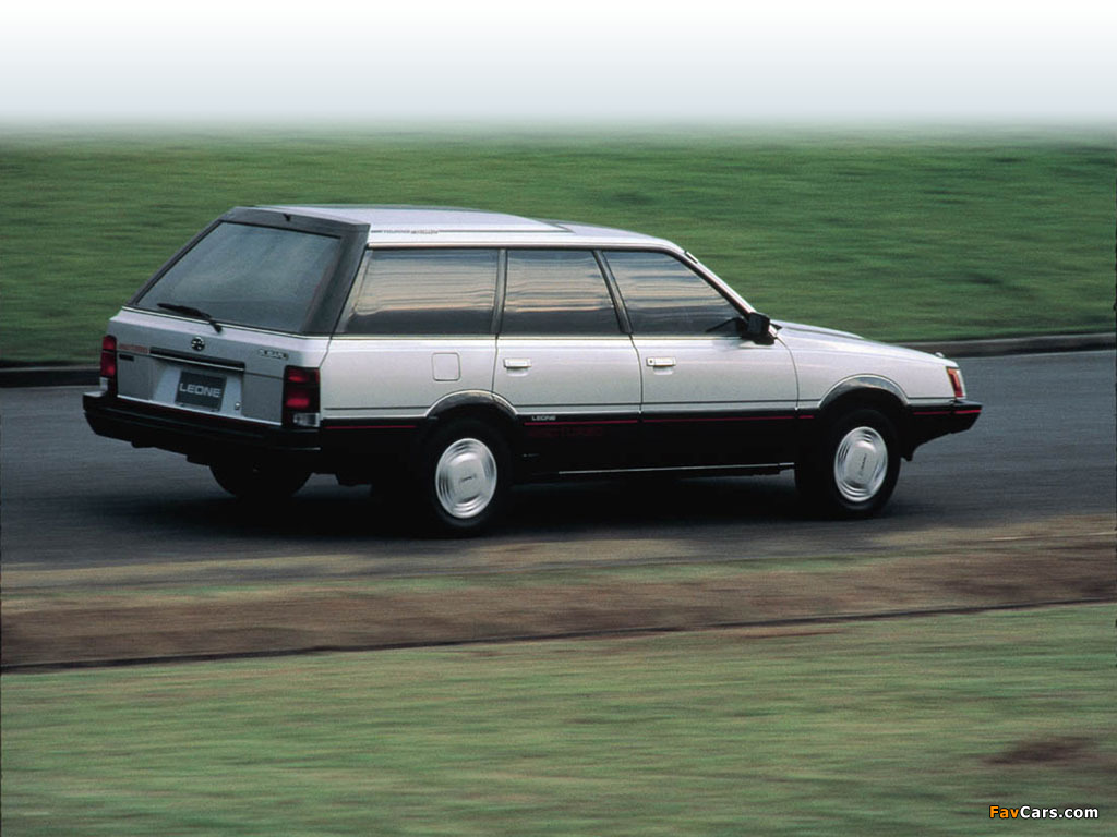Subaru Leone 4WD 1.8 GT Turbo Touring Wagon (AL7) 1984–86 images (1024 x 768)