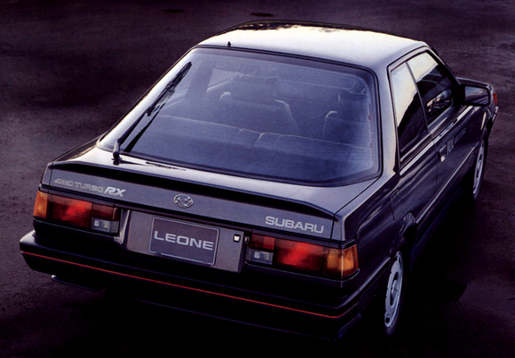 Subaru Leone 4WD 1.8 RX Turbo (AG5) 1985–86 pictures