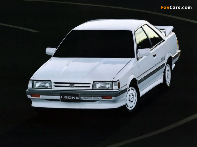 Subaru Leone Full Time 4WD 1.8 RX/II Turbo (AG6) 1986–88 images (640 x 480)