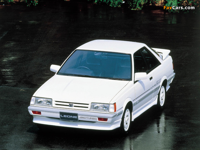 Subaru Leone Full Time 4WD 1.8 RX/II Turbo (AG6) 1986–88 pictures (640 x 480)