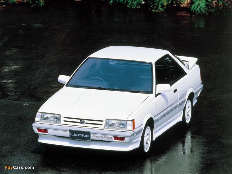 Subaru Leone Full Time 4WD 1.8 RX/II Turbo (AG6) 1986–88 pictures (800 x 600)