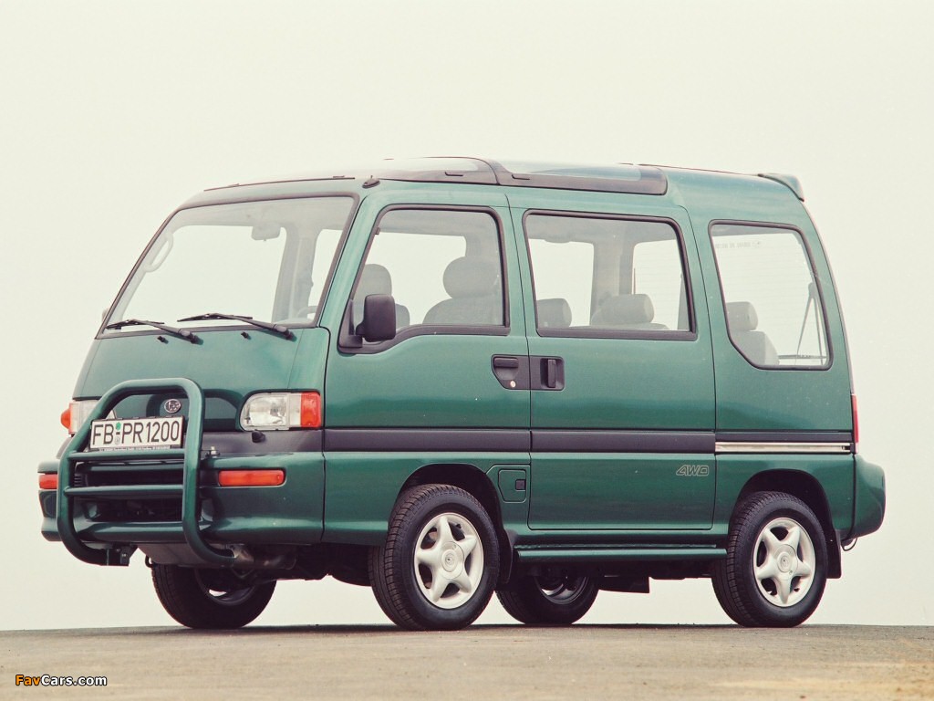 Pictures of Subaru Libero 1993–98 (1024 x 768)