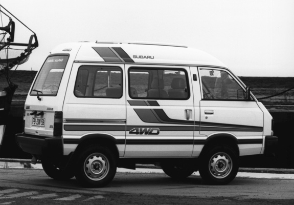Subaru Libero 1984–93 pictures