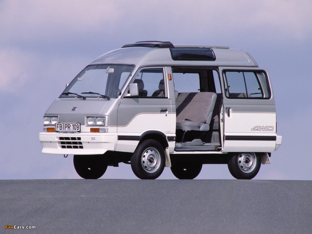 Subaru Libero 1984–93 wallpapers (1024 x 768)