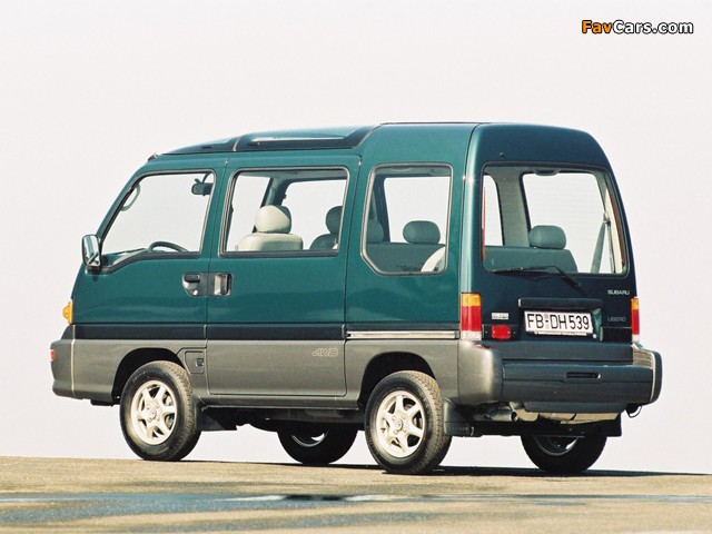 Subaru Libero 1993–98 photos (640 x 480)