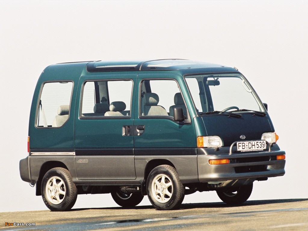 Subaru Libero 1993–98 photos (1024 x 768)