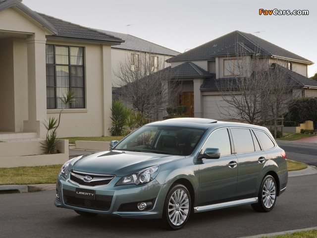 Subaru Liberty 2.5i-S Wagon 2009 images (640 x 480)