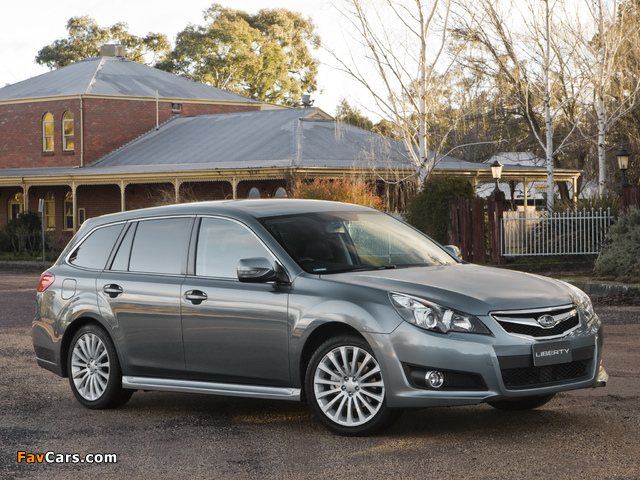 Subaru Liberty 2.5i-S Wagon 2009 photos (640 x 480)