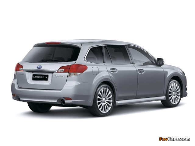 Subaru Liberty 2.5i-S Wagon 2009 photos (640 x 480)