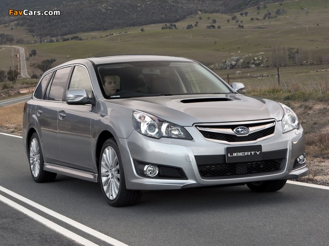 Subaru Liberty 2.5i-S Wagon 2009 photos (640 x 480)