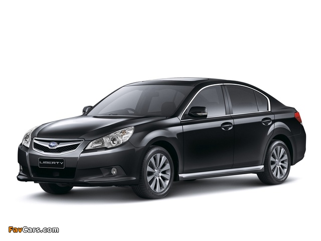 Subaru Liberty 2.5 GT-S 2009 wallpapers (640 x 480)