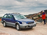 Images of Subaru Outback UK-spec 1999–2003