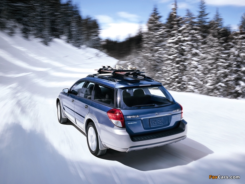 Images of Subaru Outback 2.5i US-spec (BP) 2006–09 (800 x 600)