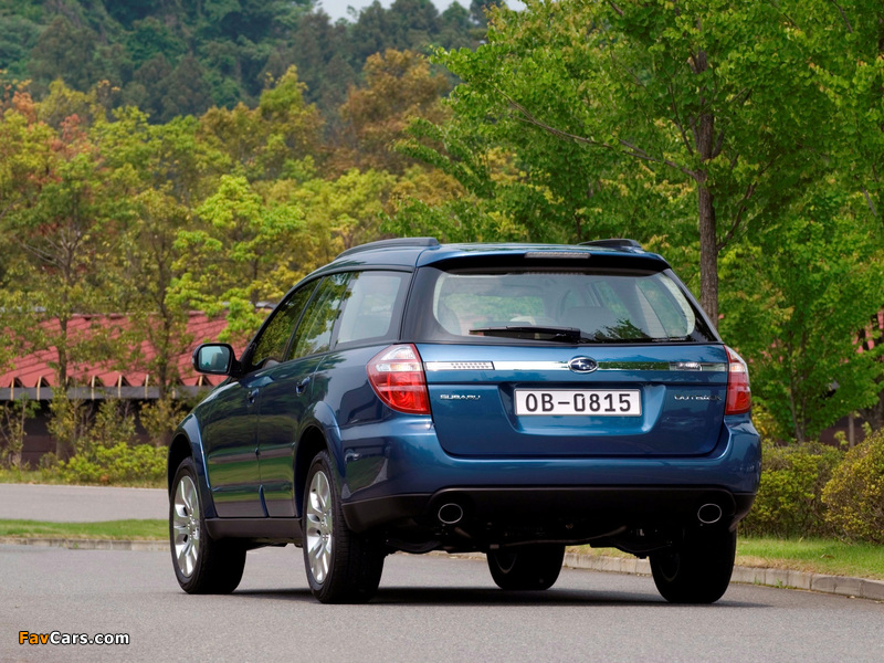 Images of Subaru Outback 3.0R 2006–09 (800 x 600)