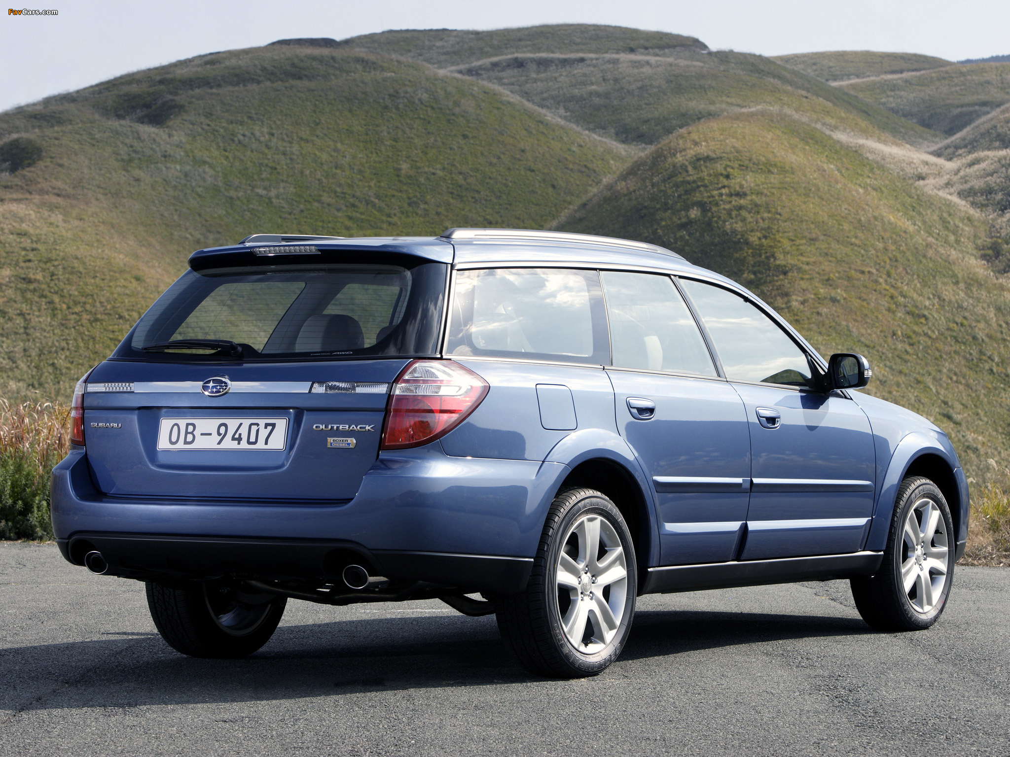 Images of Subaru Outback 2.0D (BP) 2008–09 (2048 x 1536)