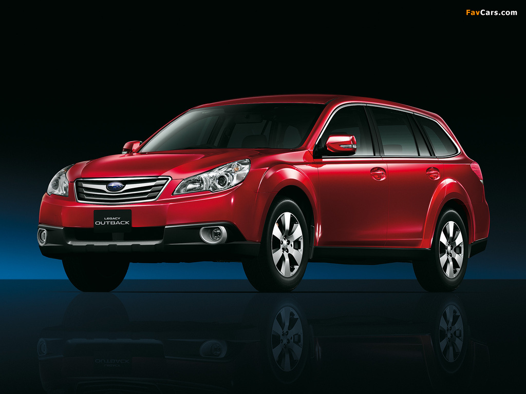 Images of Subaru Legacy Outback 3.6R (BR) 2009–12 (1024 x 768)