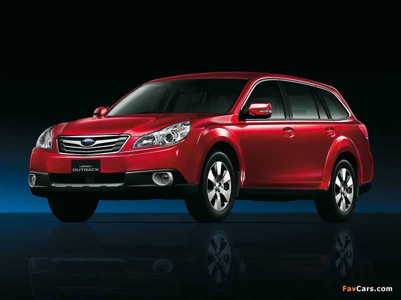 Images of Subaru Legacy Outback 3.6R (BR) 2009–12 (800 x 600)