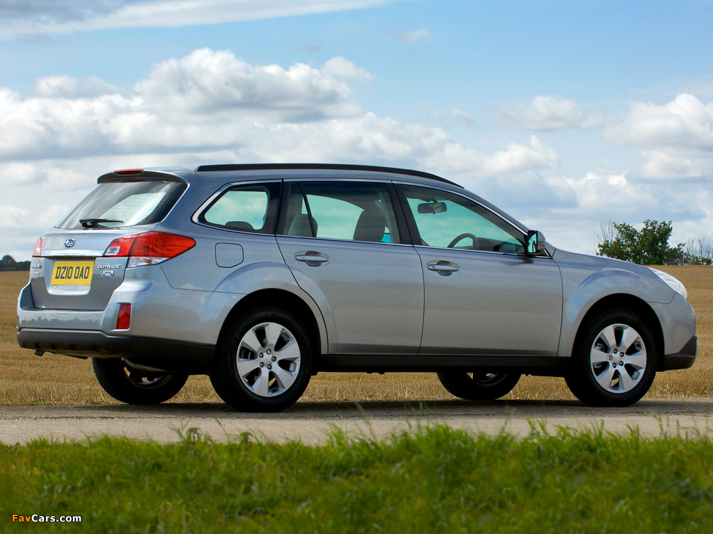 Images of Subaru Outback 2.0D UK-spec (BR) 2009–12 (1024 x 768)