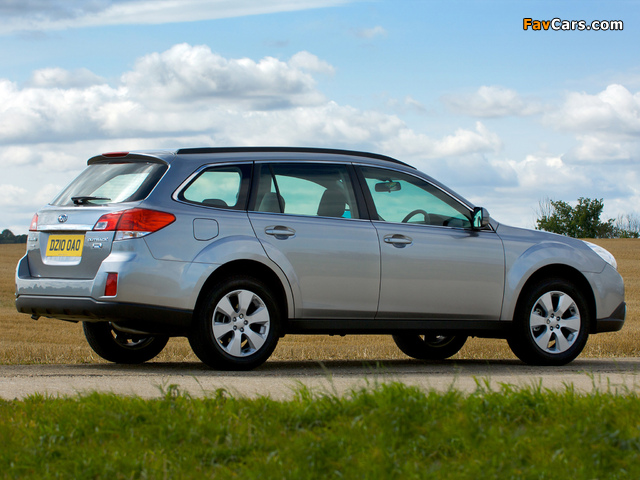 Images of Subaru Outback 2.0D UK-spec (BR) 2009–12 (640 x 480)